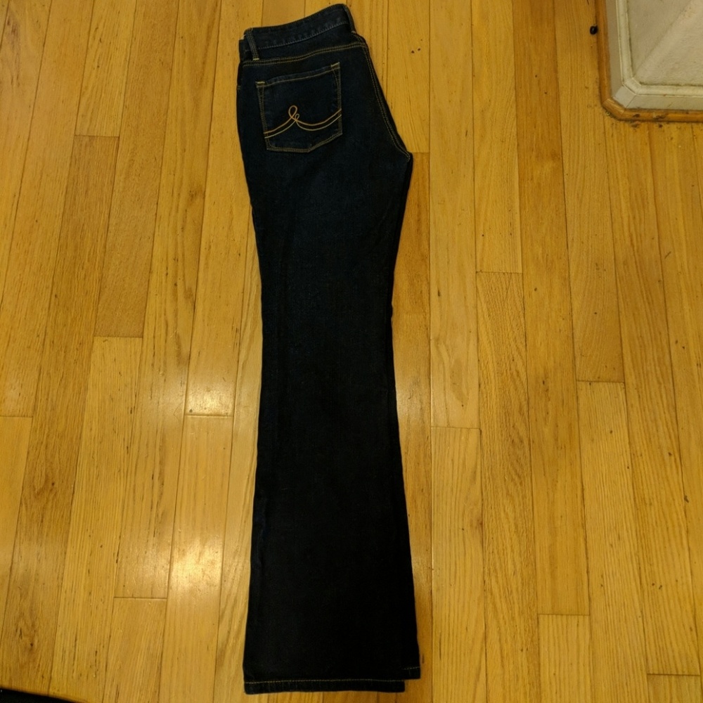 Ann Taylor Loft boot cut jeans, size 10